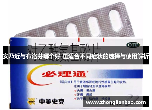 安乃近与布洛芬哪个好 更适合不同症状的选择与使用解析